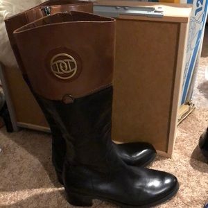 tall boot bolsa equestrian